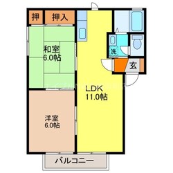 道ノ尾駅 徒歩50分 2階の物件間取画像